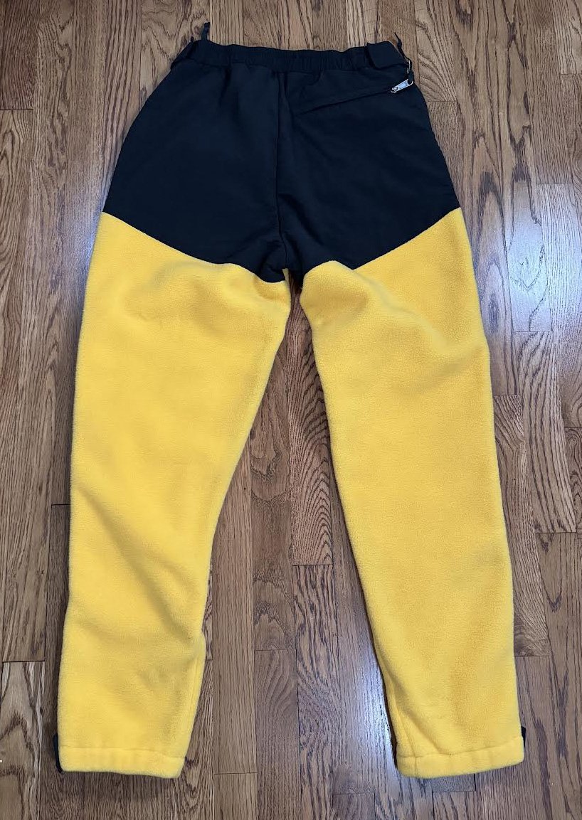North Face Yellow Fleece Pants The North Face Mens 1994 Rage