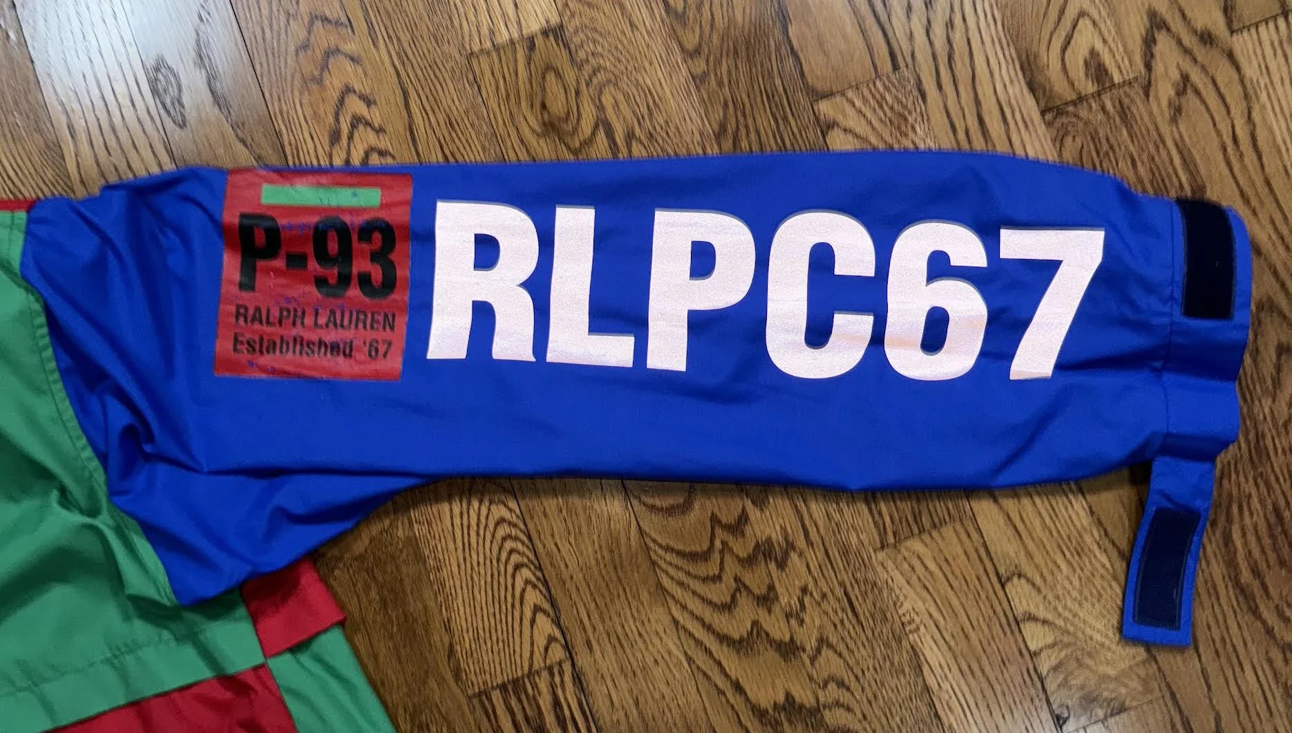 Vintage Polo Ralph Lauren P-93 RLPC67 Colorful Jacket (Size L 