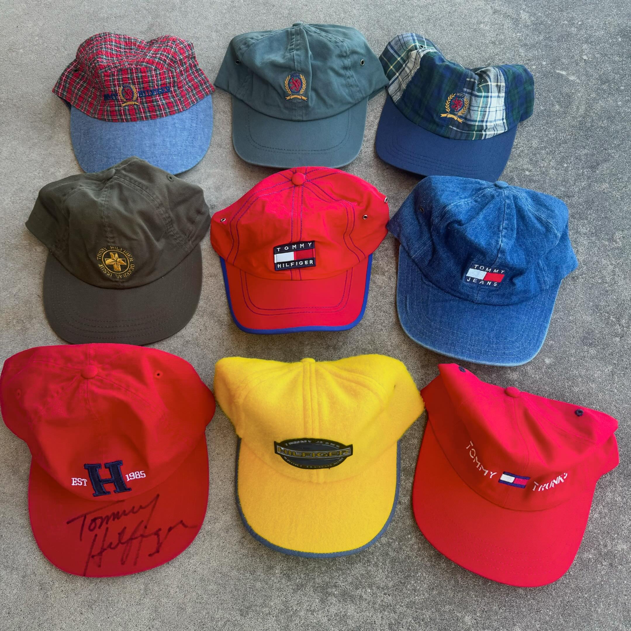 All just listed, vintage Tommy Hat collection. 

#vintagetommyhilfiger