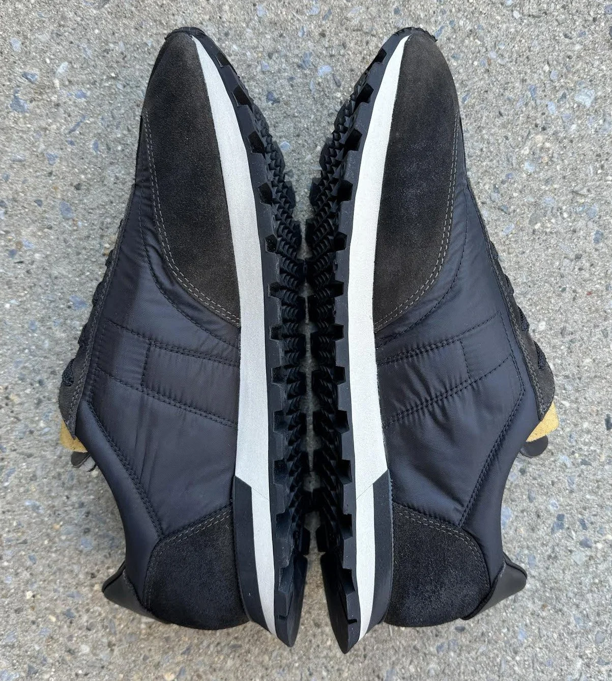 side of Margiela Panelled Runner hat .jpg