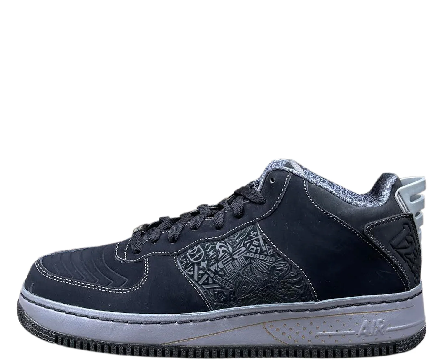 Nike Air Jordan Force Fusion AJF20 Black Graphite Sneaker 11 DS Retro 332122-001 Jordan Fusion 20  main image 2
