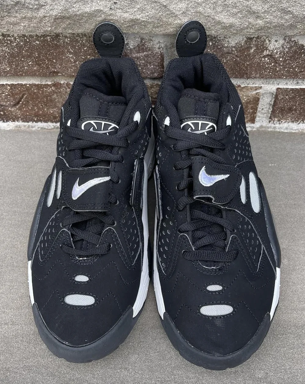 Nike Air Hops Flight Black / Metallic Silver (Size 8.5) DS  display picture 3
