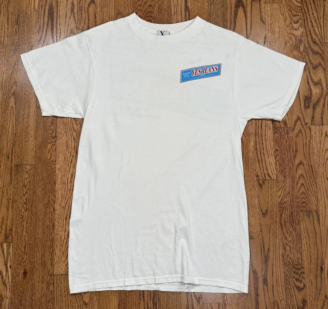 front of Yes Jeans tee .jpg