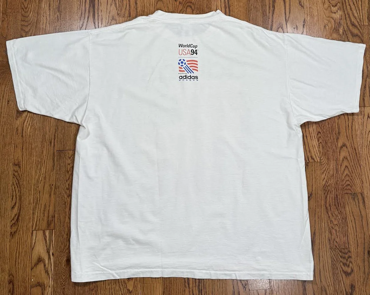 Vintage Adidas USA Soccer World Cup Graphic T Shirt (Size XL 