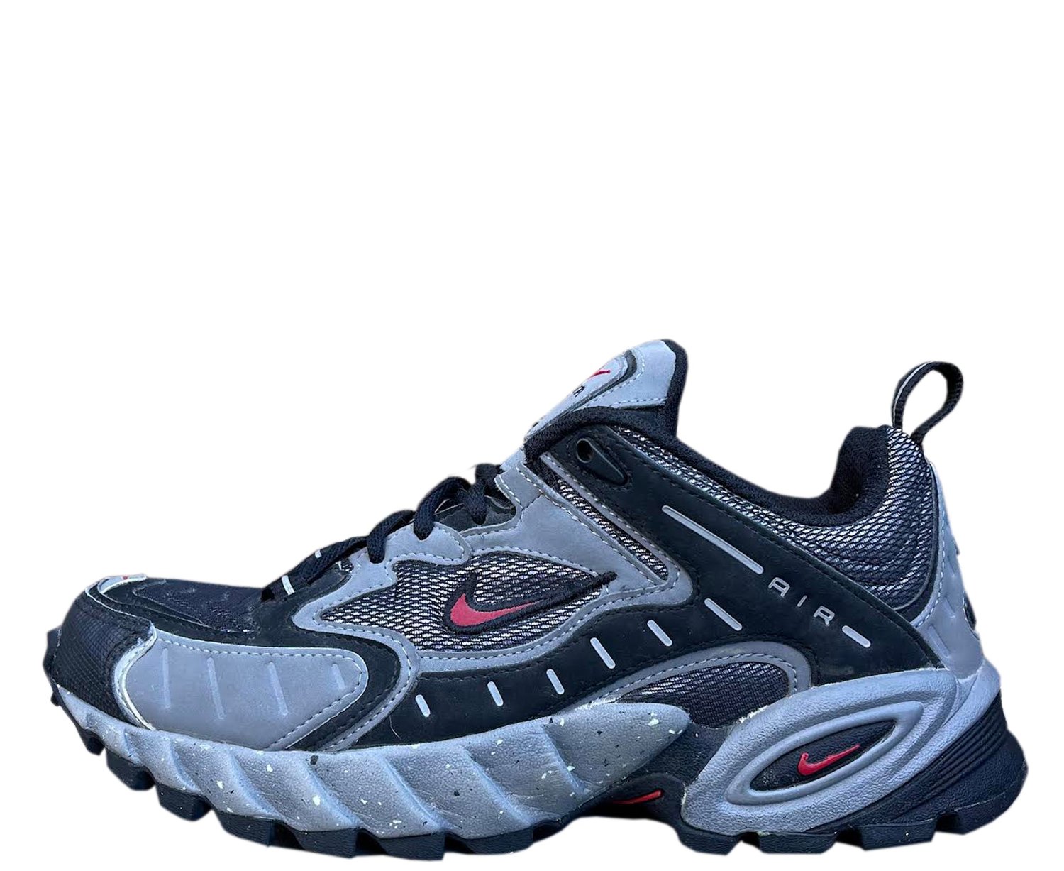 Nike ACG Terra Sebec Grey Black Red (Size 10) — RootsBK