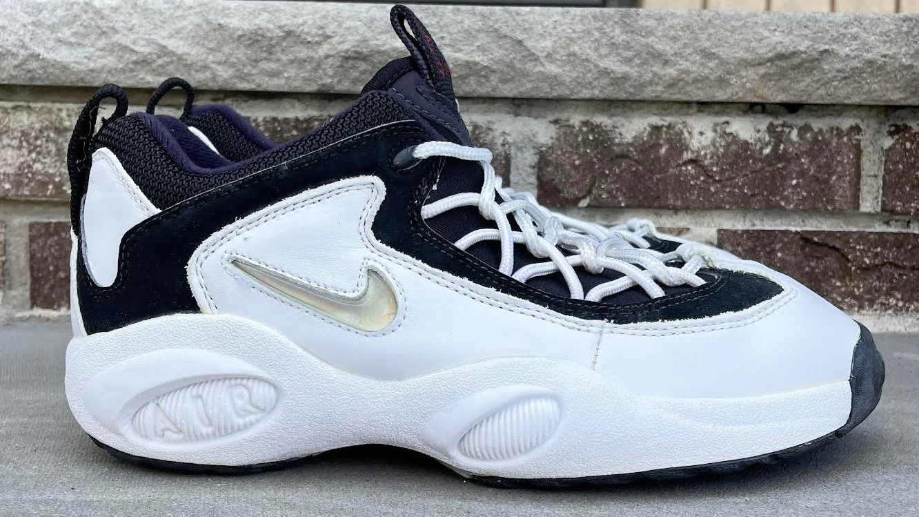 Nike Air Lambaste White / Metallic Silver / Black (Size 11  display picture 1