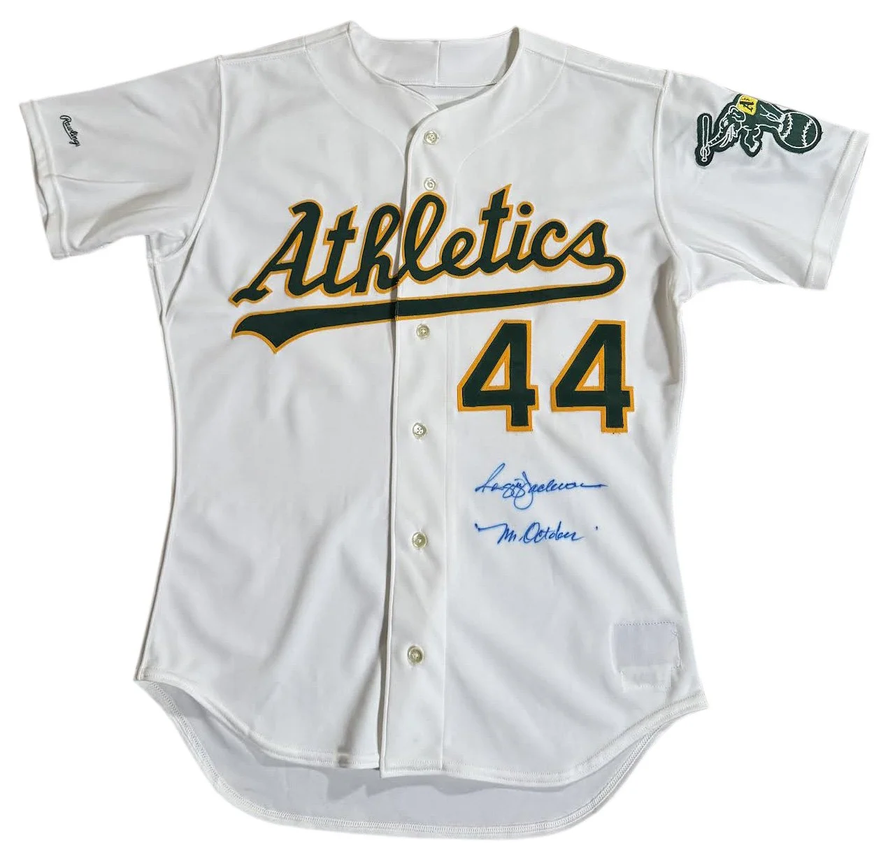 Reggie Jackson Athletcs Auto Jersey .jpg