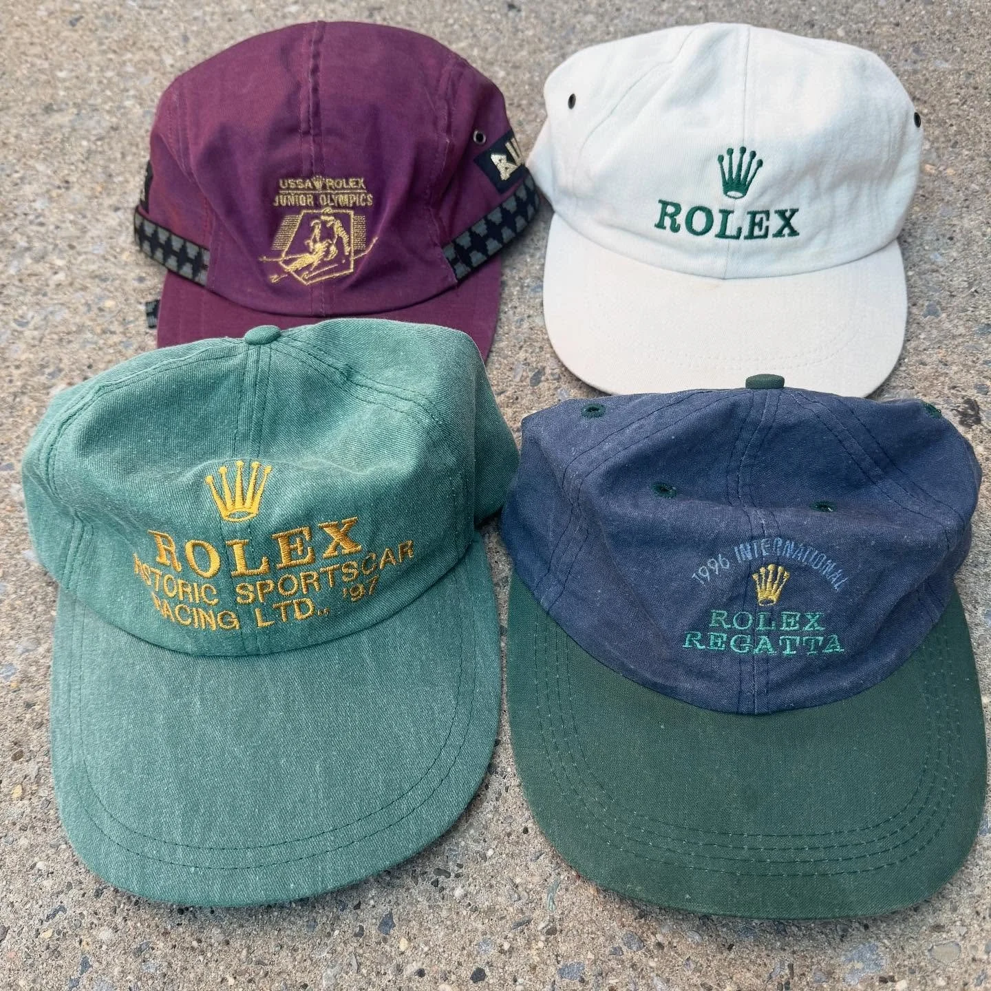 Some Rolex hats just listed.