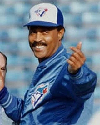 Blue Jays manager from there great run of the 90s wearing a Starter satin dugout. 

#torontobluejays