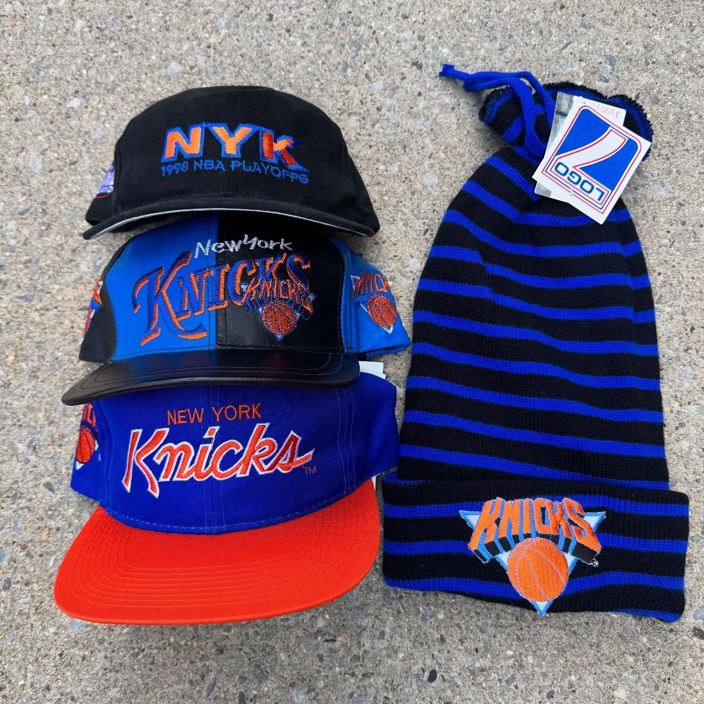 Some NBA hats we just listed.