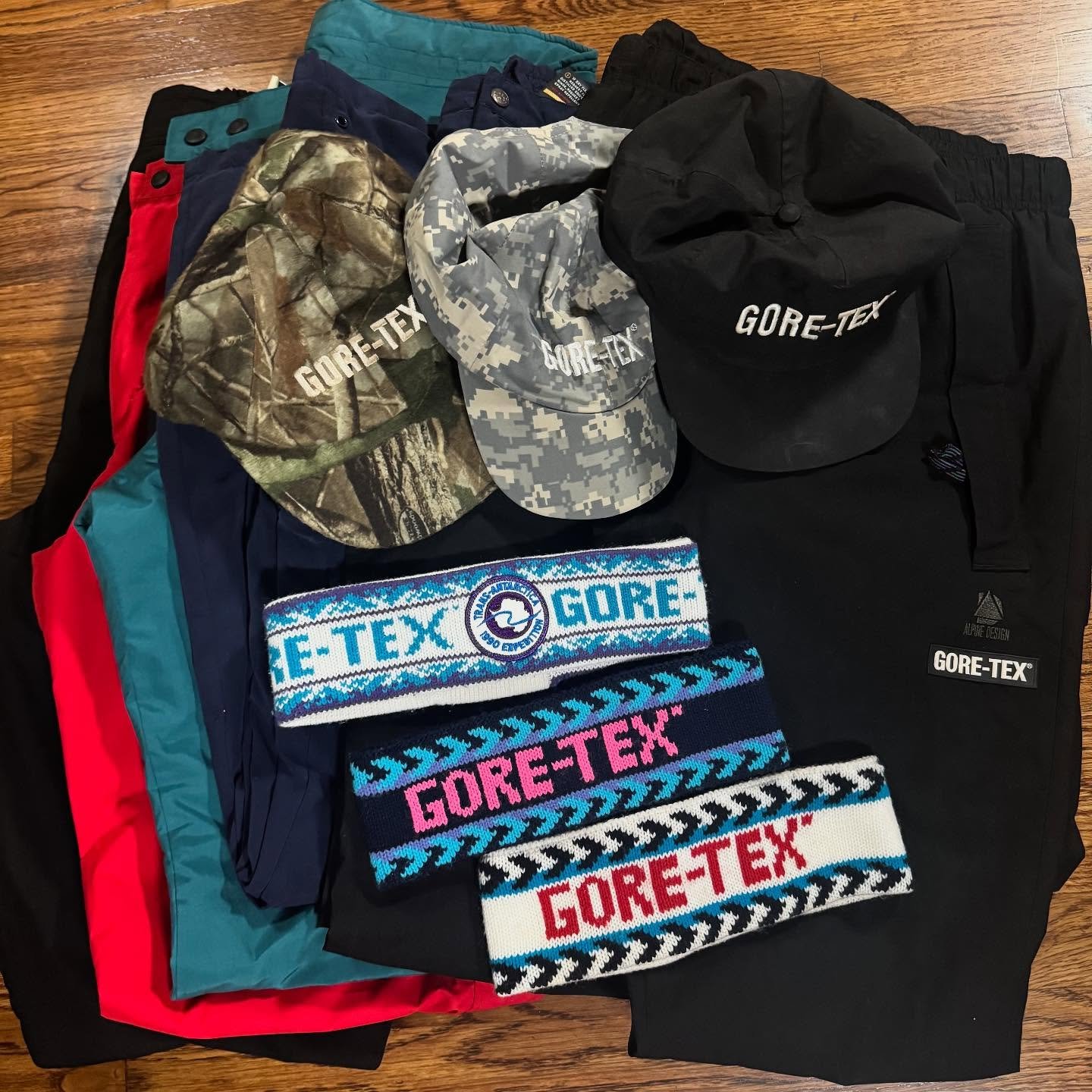 Gore-Tex collection just added to the website. 

#goretex