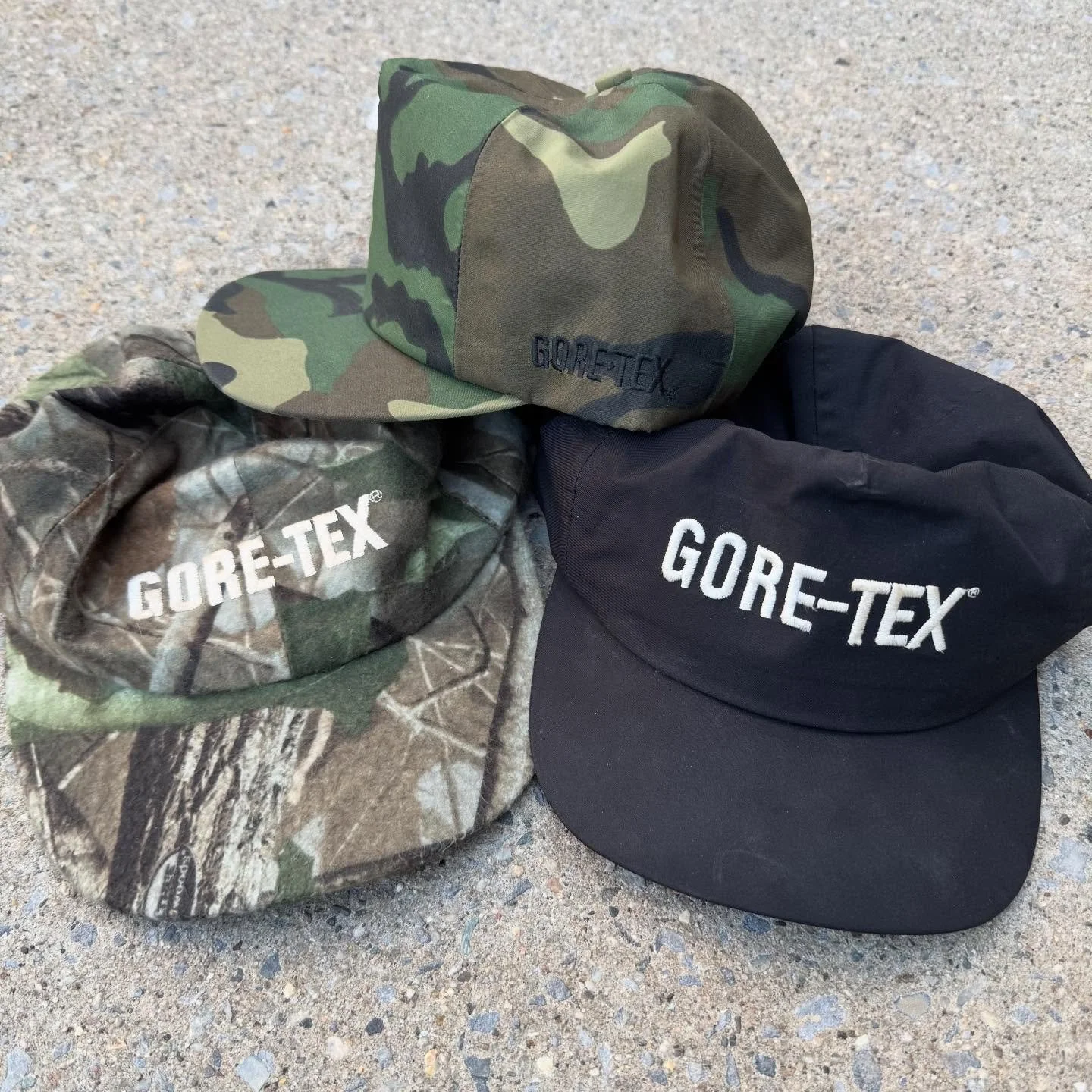 Gore-Tex hats still available on our website.