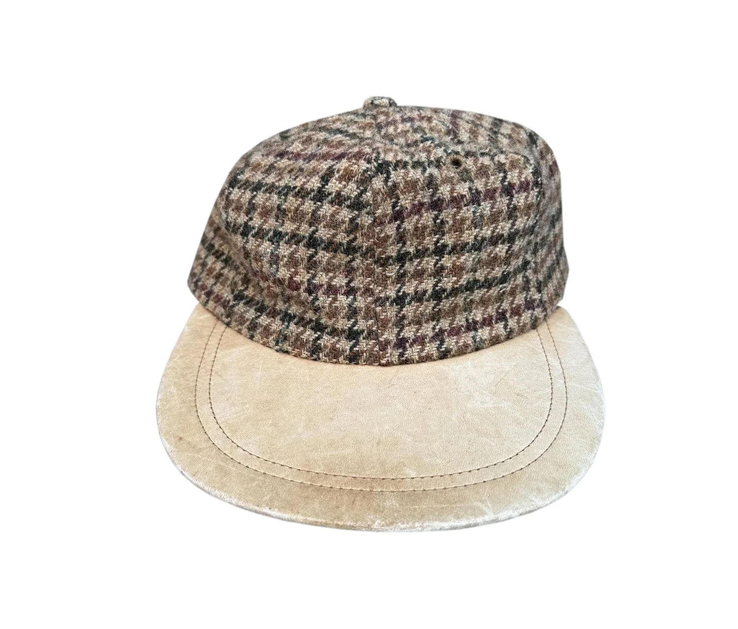 Vintage Polo Ralph Lauren Houndstooth Wool Hat.jpg