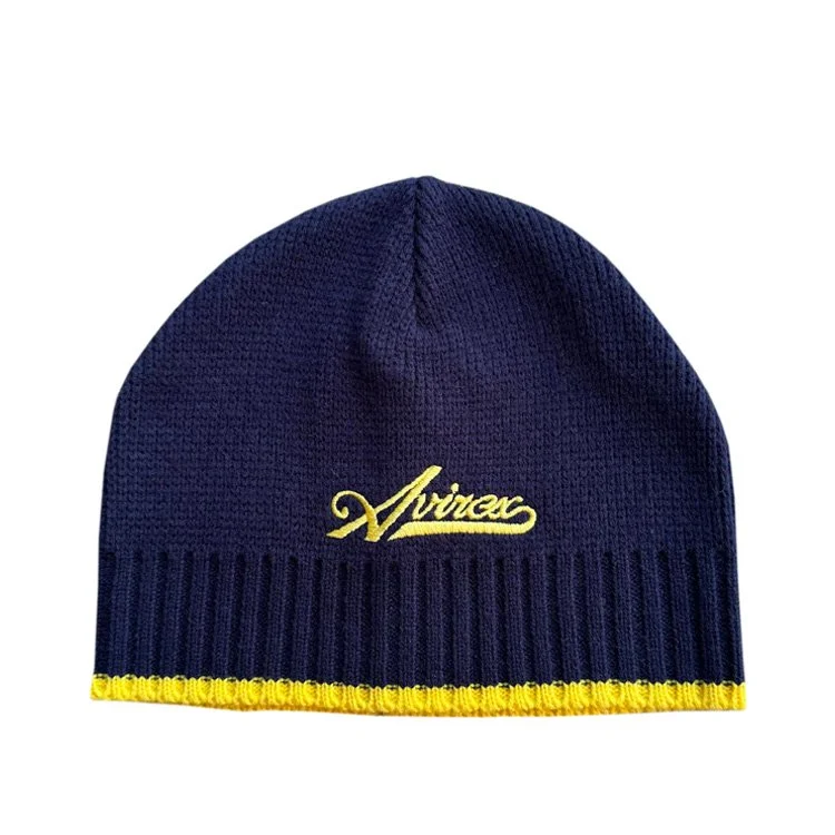 9 Vtg Avirex Navy Beanie.jpg