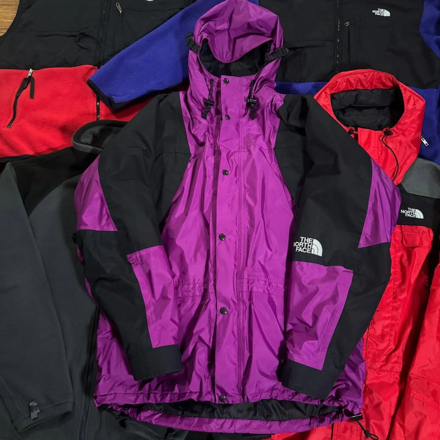 Vintage Purple Mountain Light, one of my favorite finds of the year, available now with some other North Face gear.
