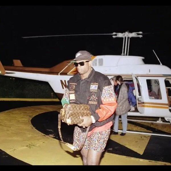 Deion Sanders in the Nike Urban Jungle Gym Jacket that we have on the website. #nike #mclyte #janetjackson #nikeurbanjungle #deionsanders