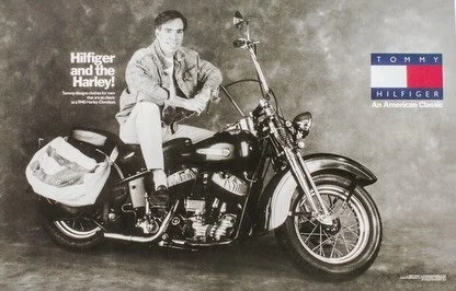 Some Tommy Hilfiger hats we still have available on the website. #tommyhilfiger #vintagetommyhilfiger #harleydavidson