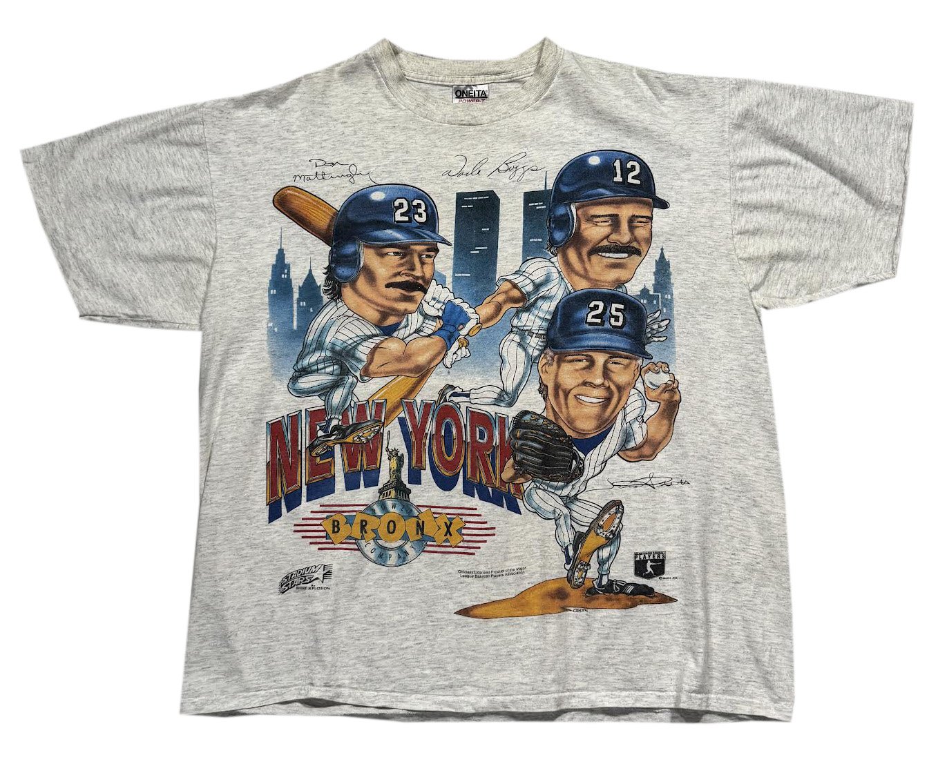 vintage Yankees Carciture tee.jpg
