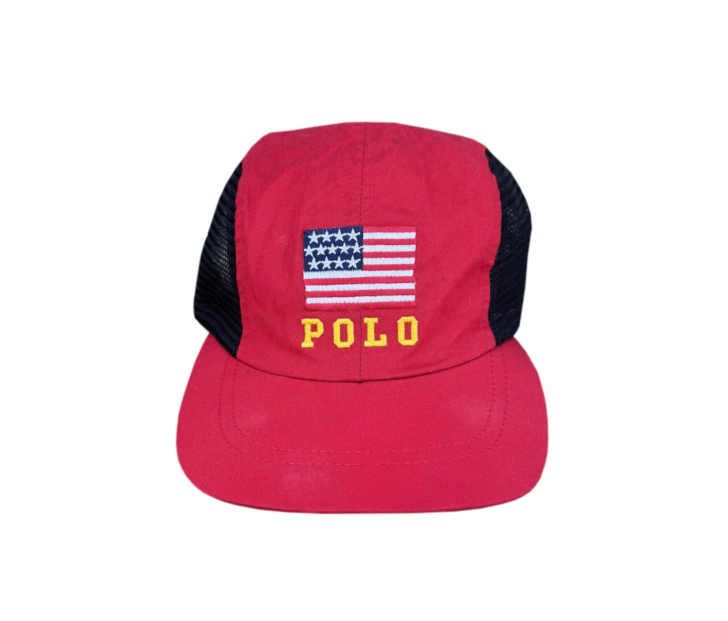 Vtg Polo RL Flag Hat.jpg