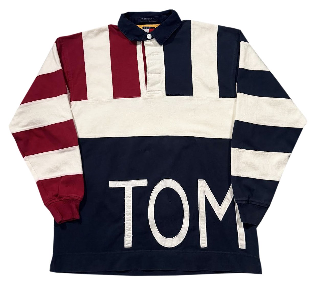 Vintage Tommy Hilfiger Spell Out Rugby .jpg
