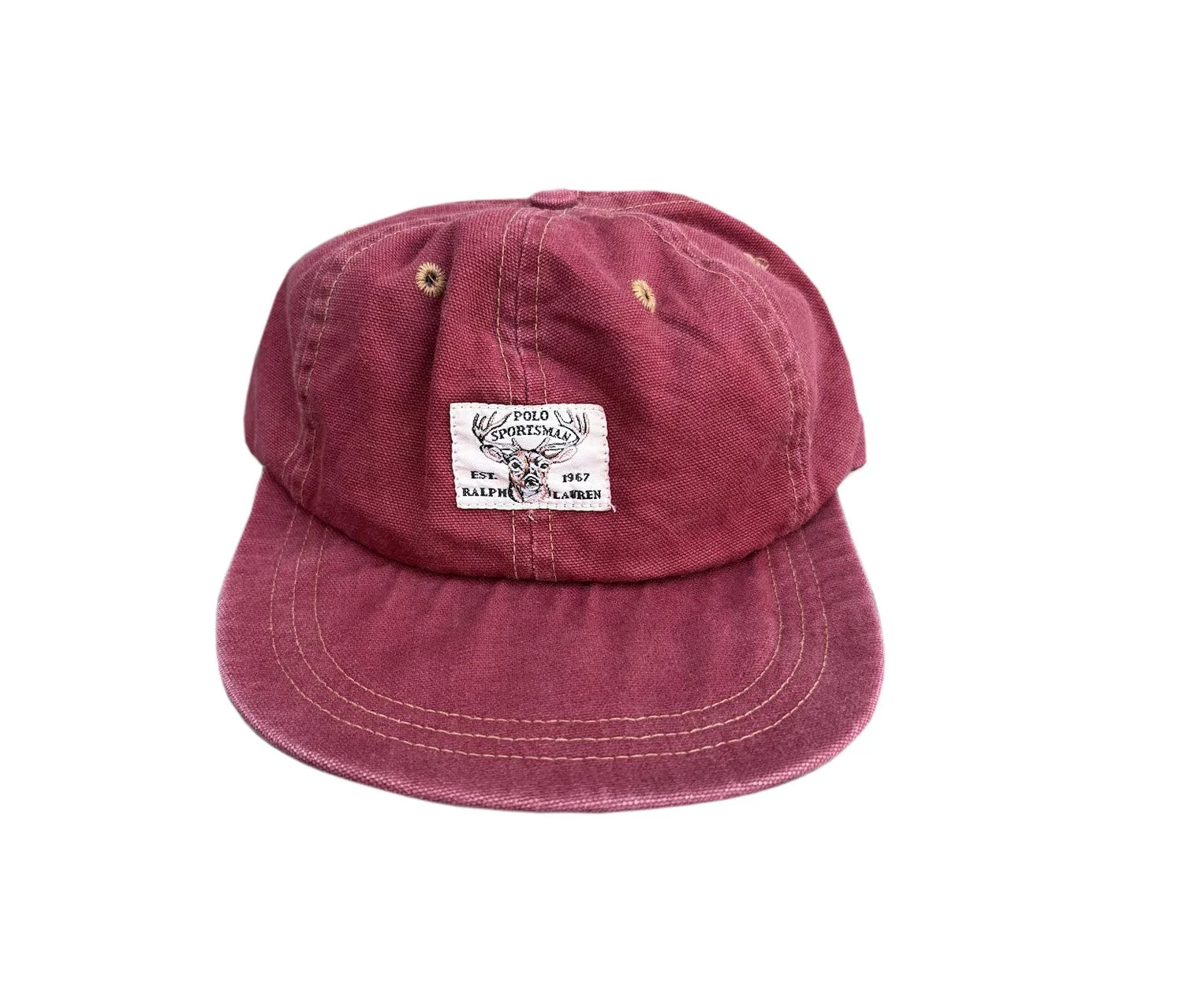 Polo Sportsman Red Fitted Hat Made in USA.jpg