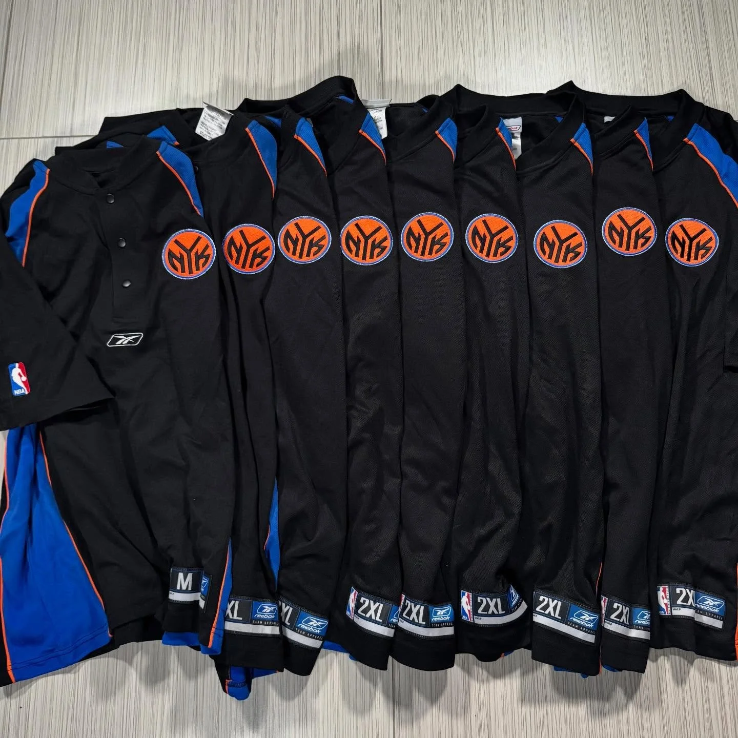 KNICKS &lsquo;04-&lsquo;05 On Court Shoot around shirt and a few other Knicks items just listed on our website.