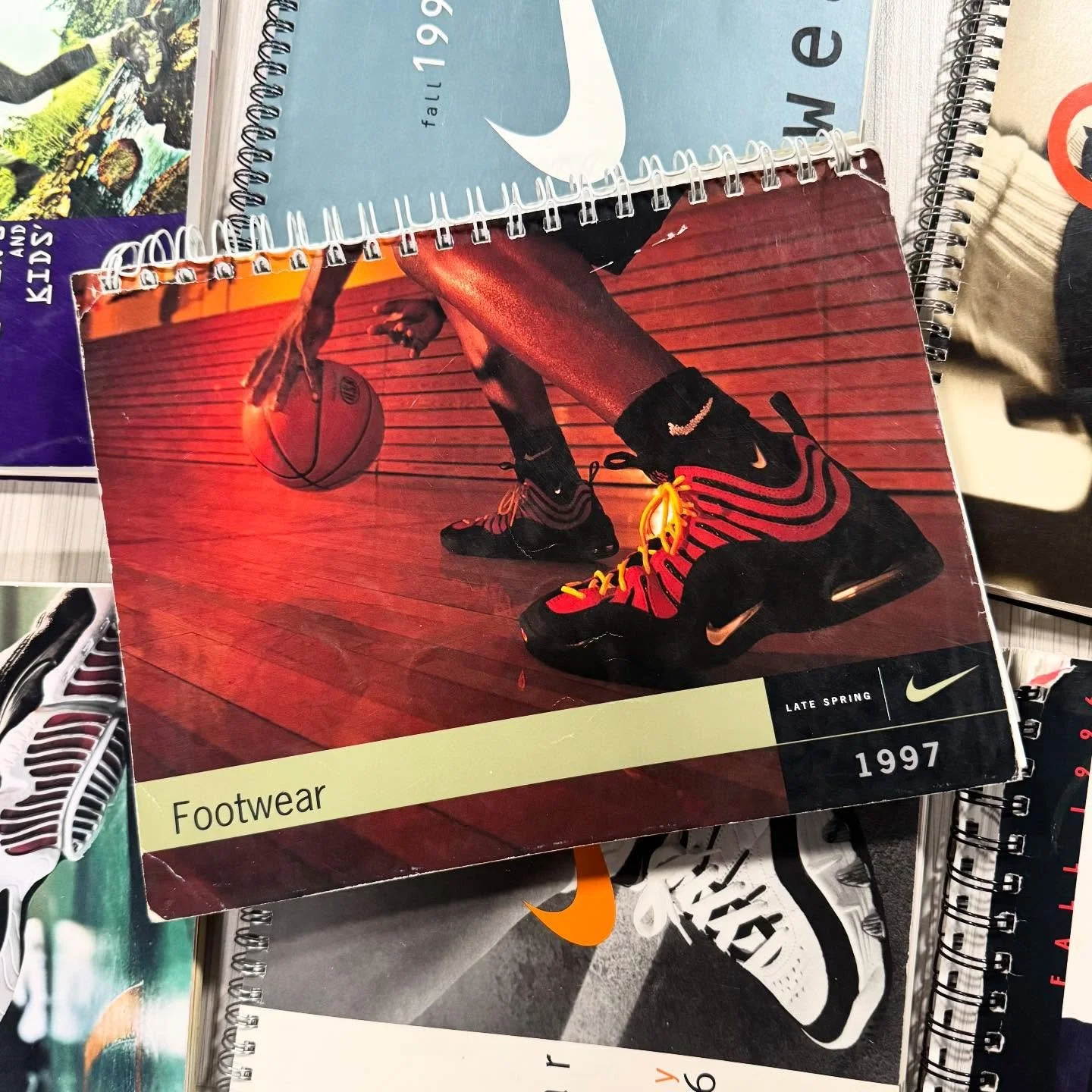 Nike catalogs just listed&hellip;look at just some of the iconic silhouettes from 1997 in this one.
