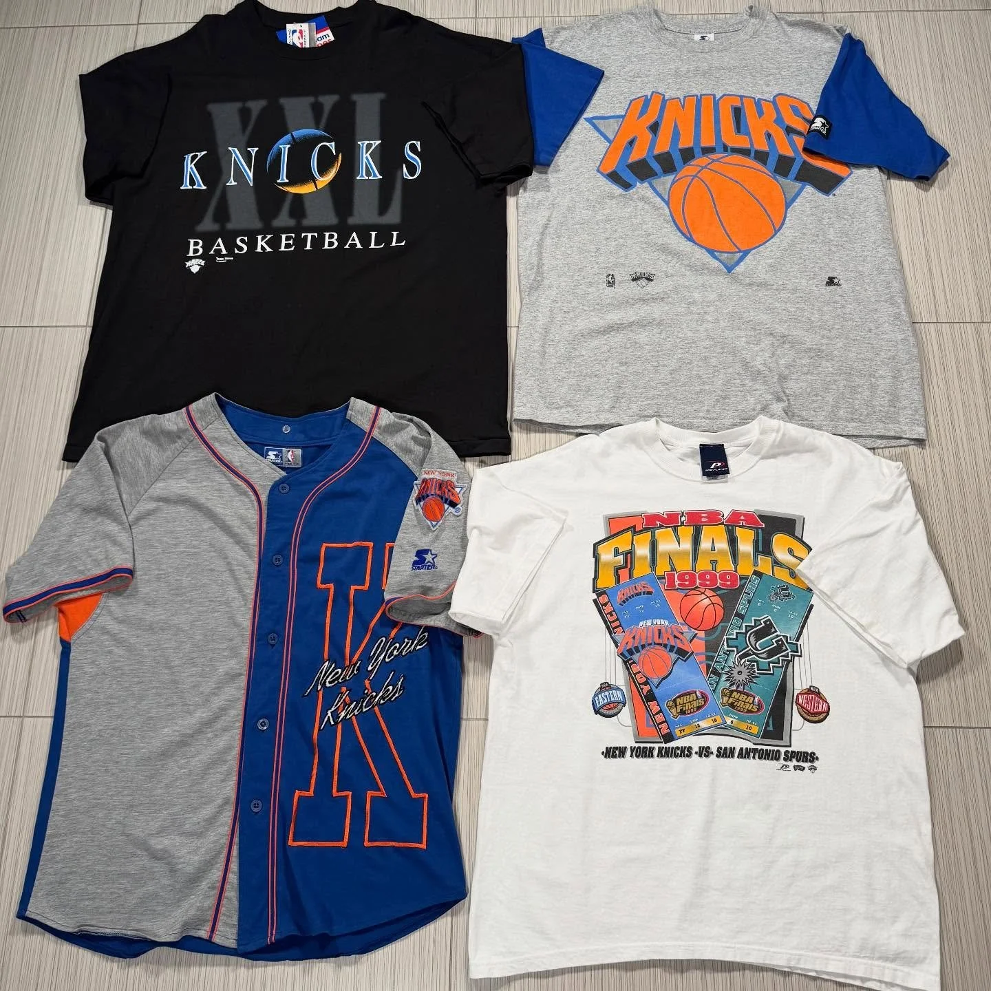 Some more Knicks tops just listed.