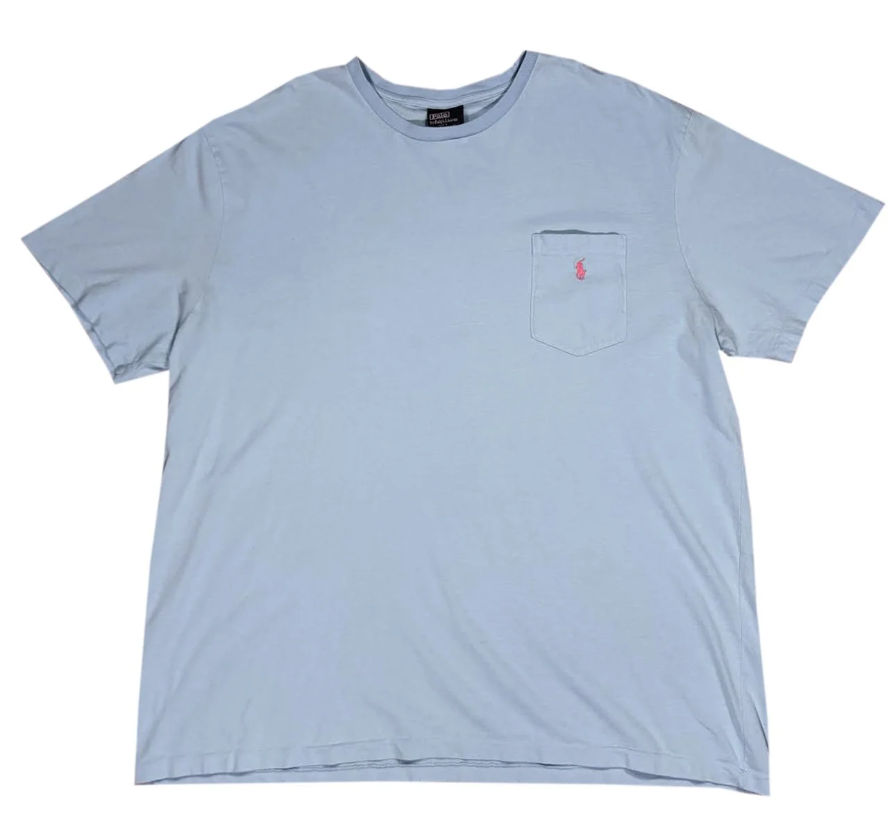 Vtg Polo RL Blue Pink tee.jpg