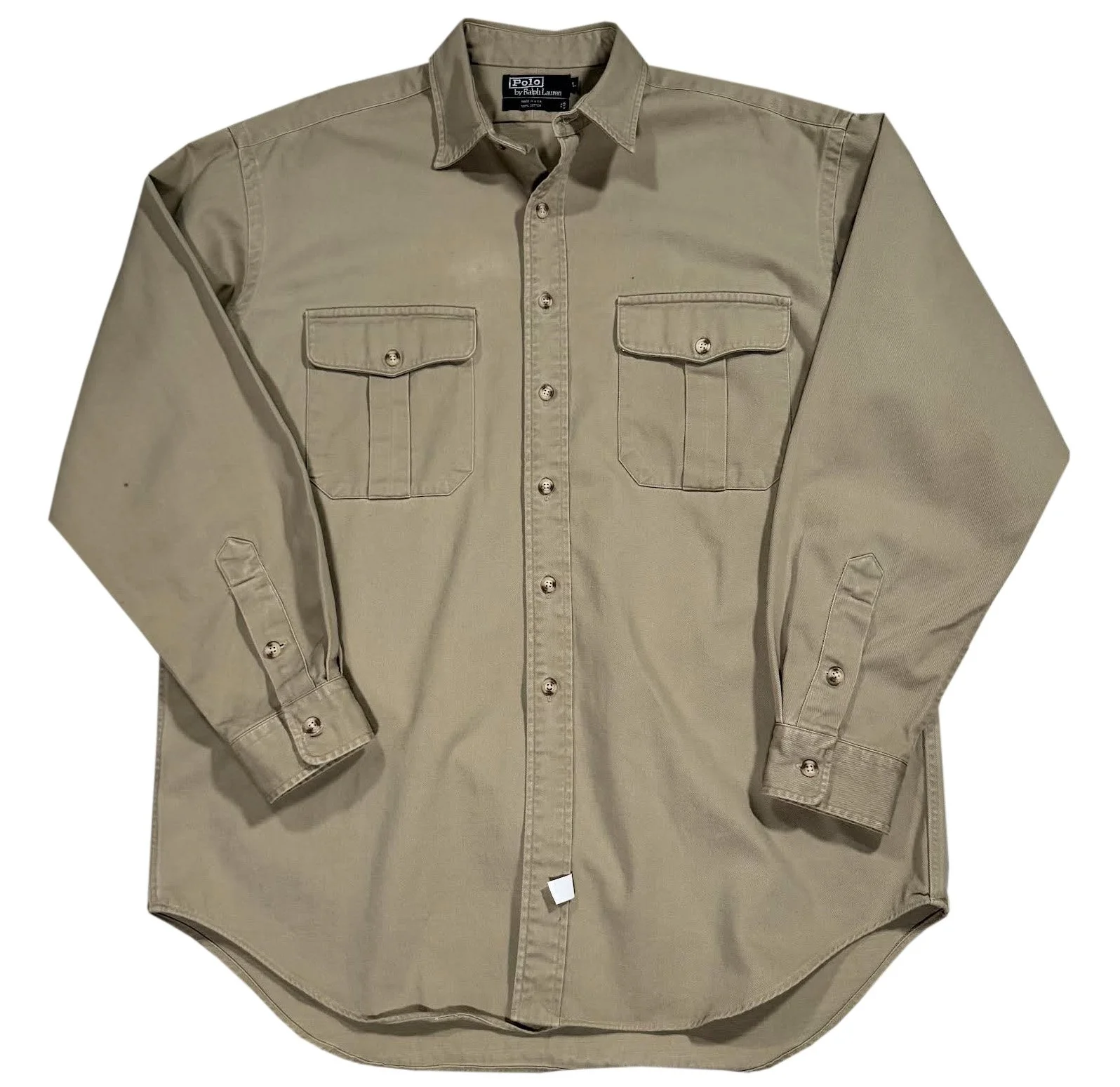 Vintage Button Down Polo RL Shirt.jpg