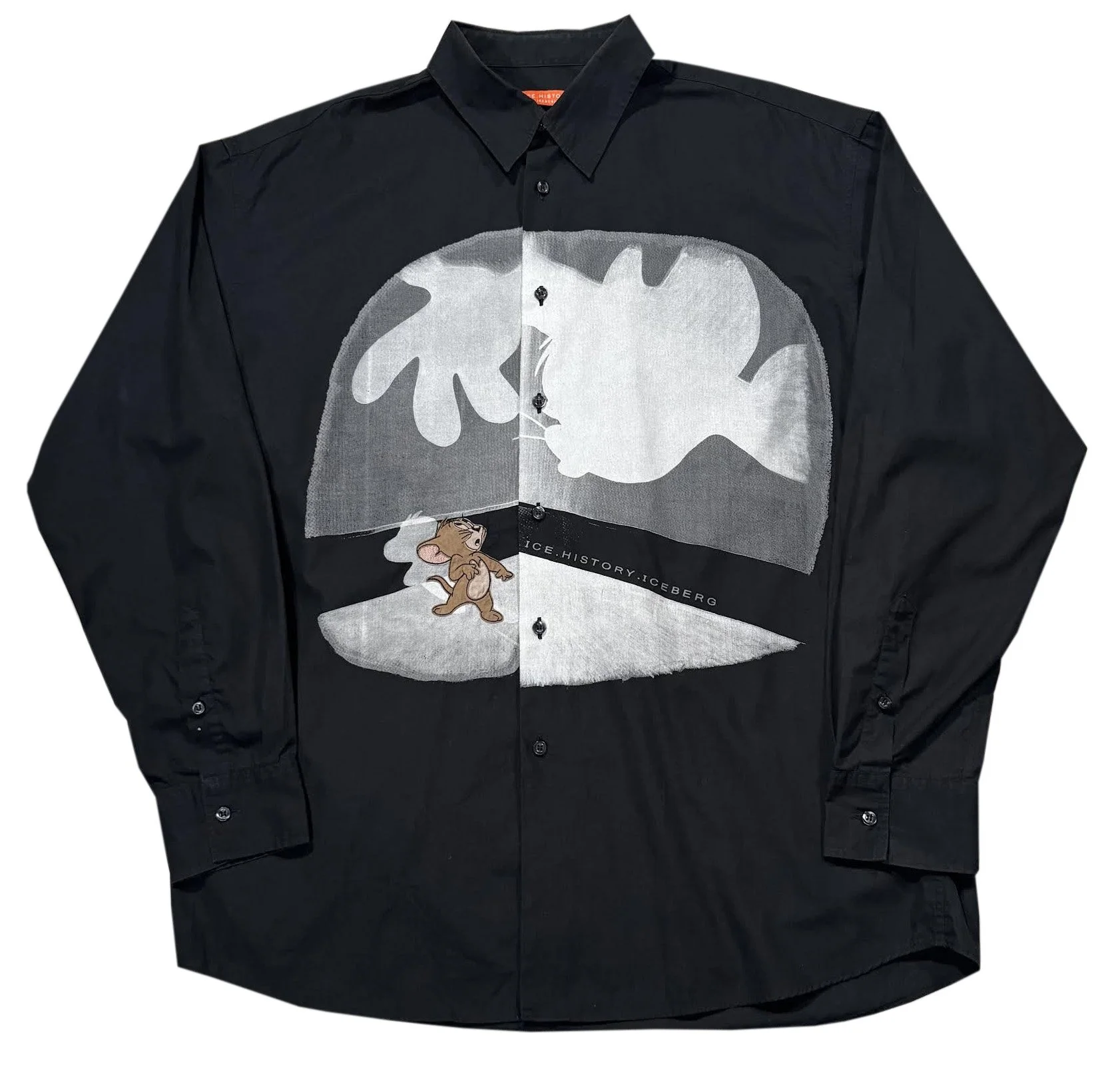 Iceberg History Tom & Jerry Button Down Shirt.jpg