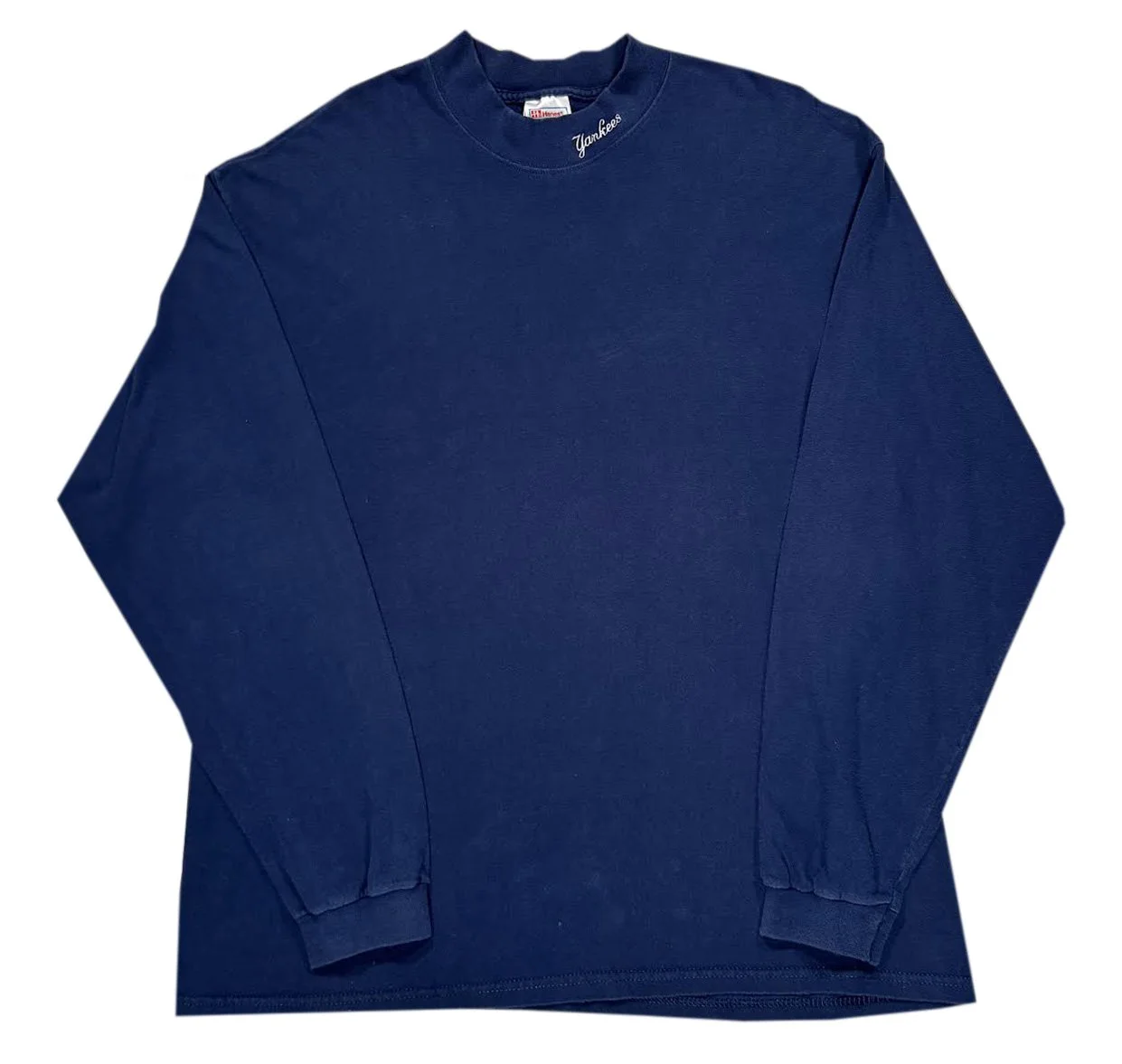 Vintage Yankees Hanes mock Neck .jpg