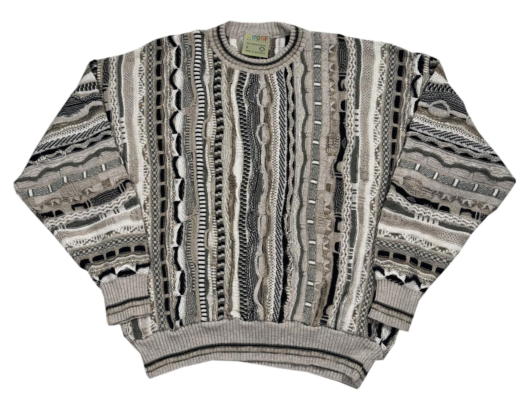 Vtg Coogi Tan Sweater Size S.jpg