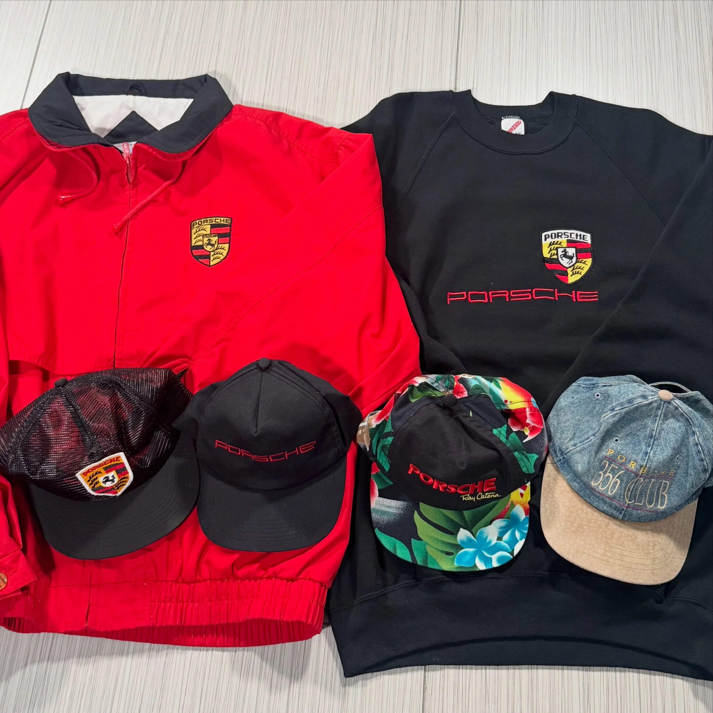 Porsche items just listed