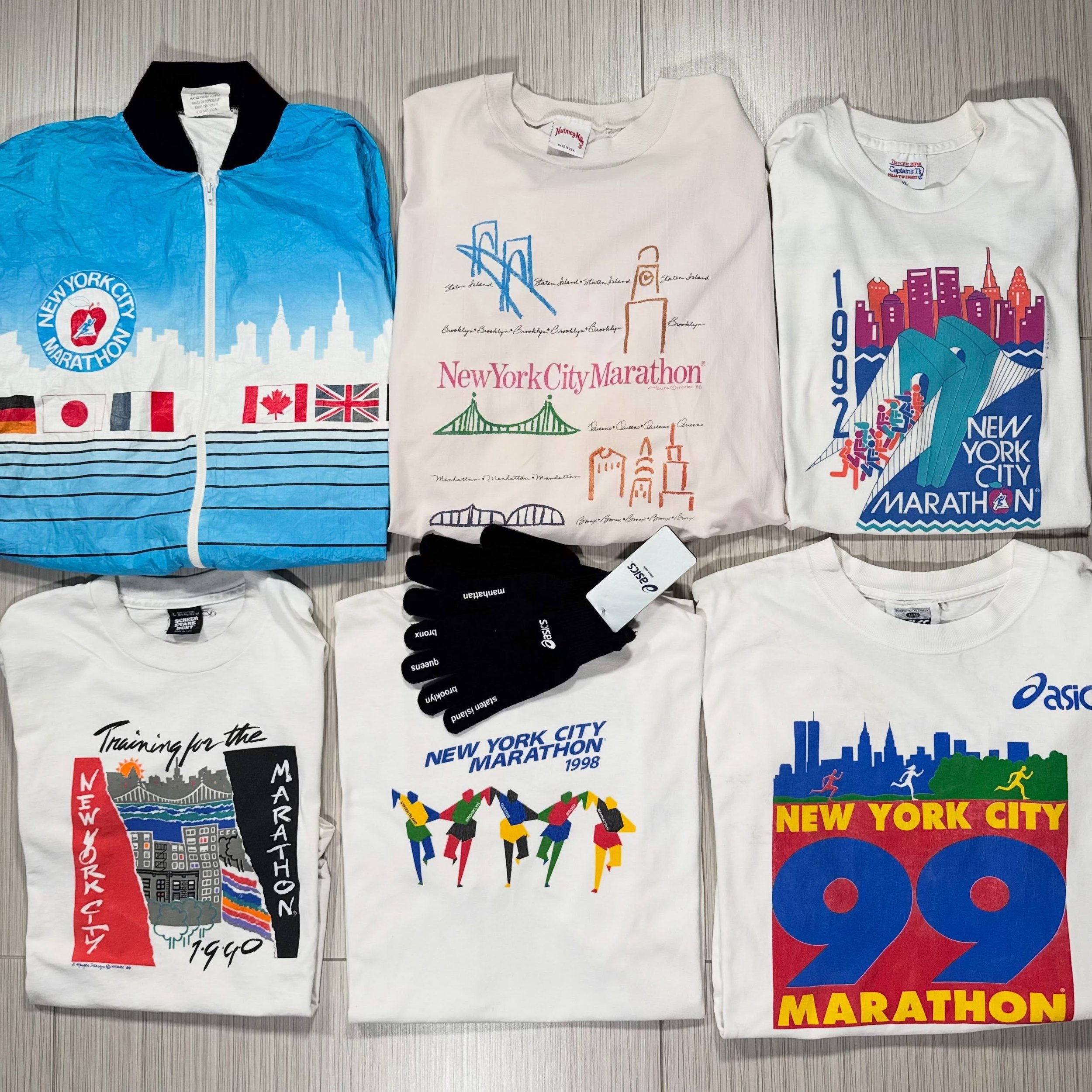 NYC Marathon items just listed