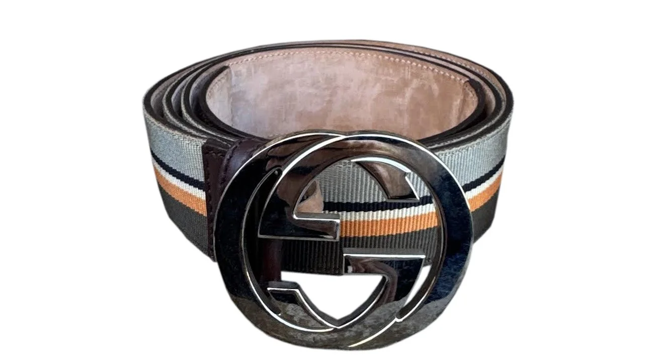 Vtg Gucci GG belt .jpg