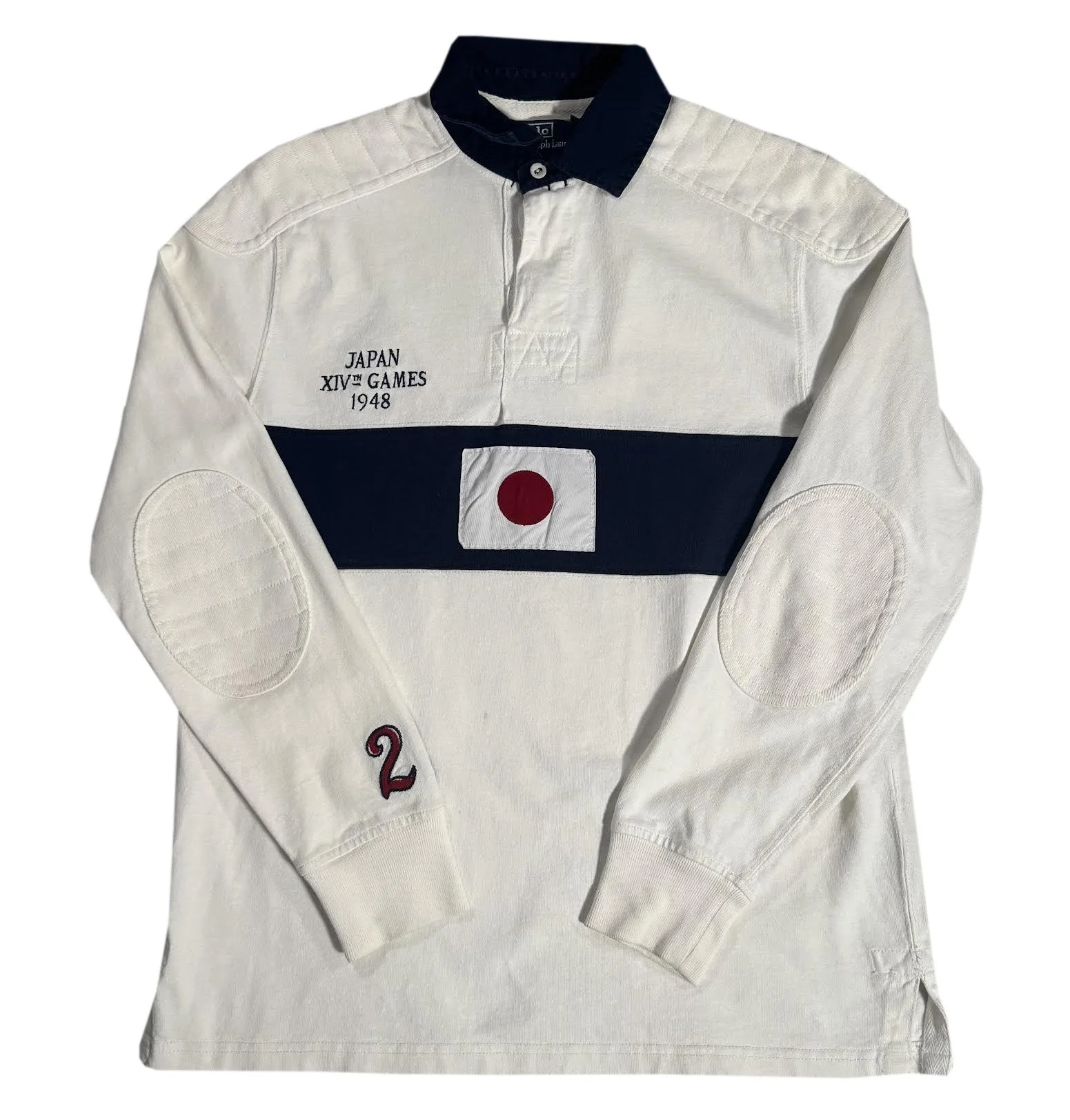 Vintage Polo Ralph Lauren Team Japan XIV 1948 Games Rugby (Size M)