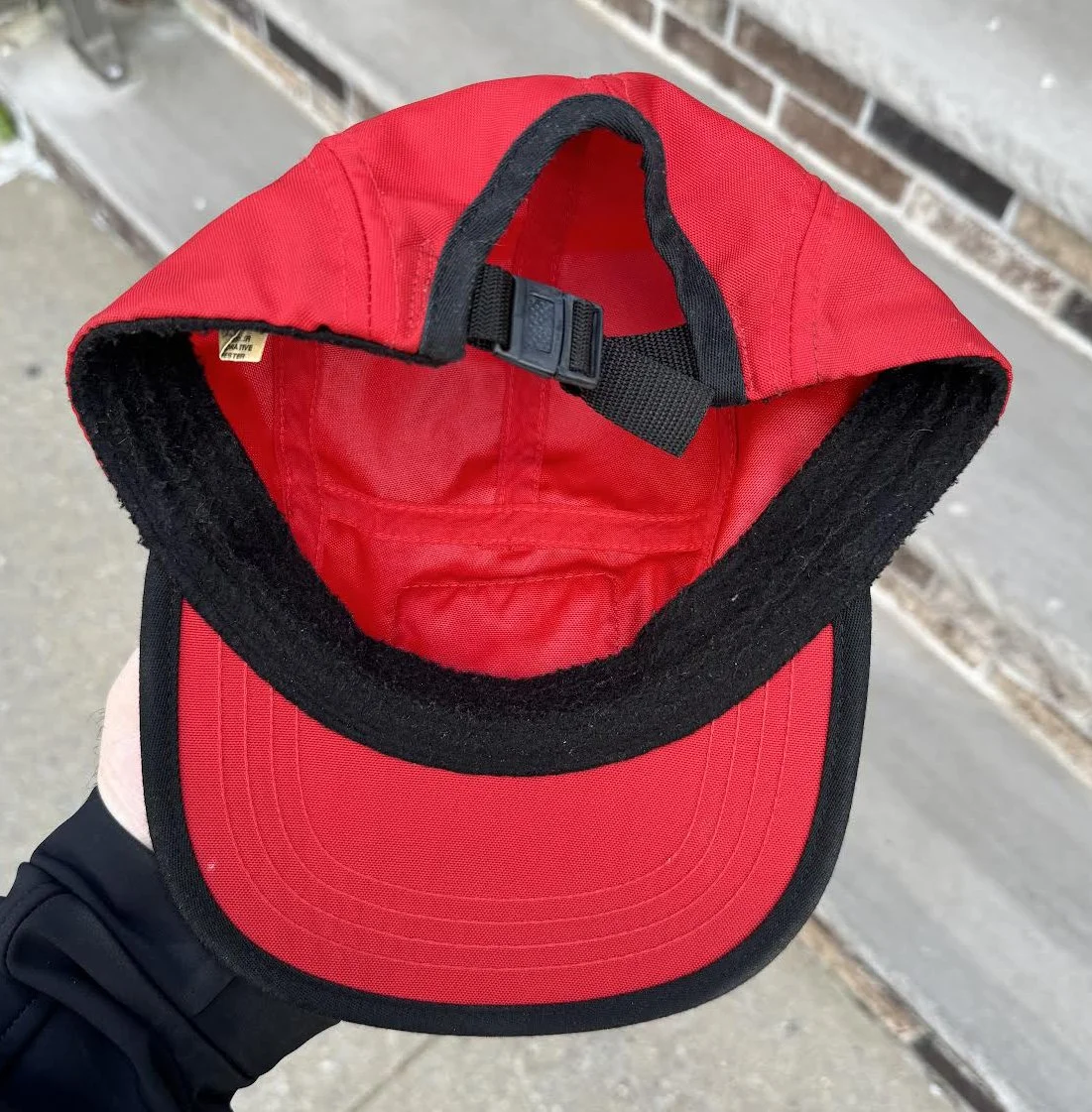 inside of DKNY Tech hat red.jpg