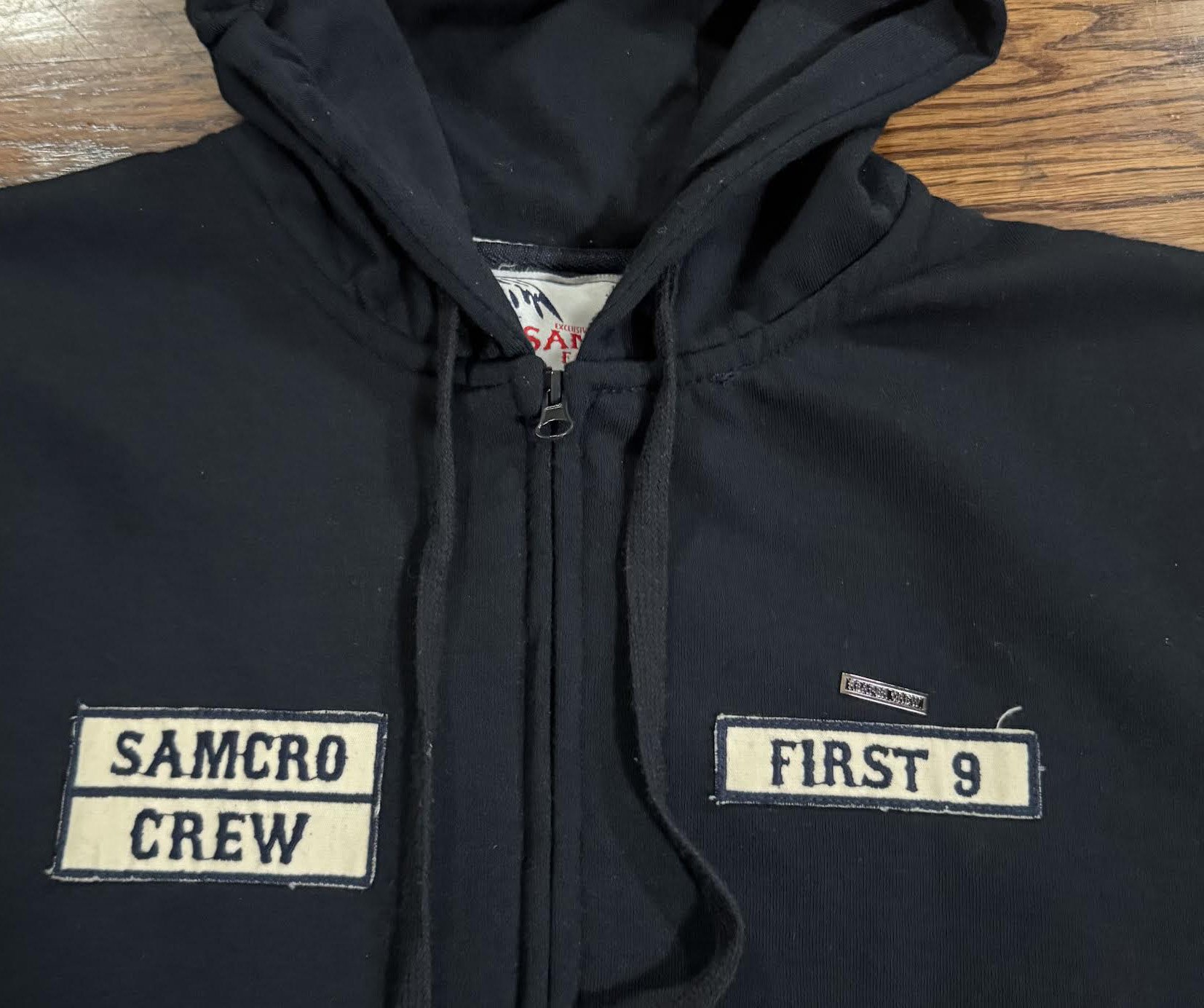 Samcro crew first 9 patches.jpg
