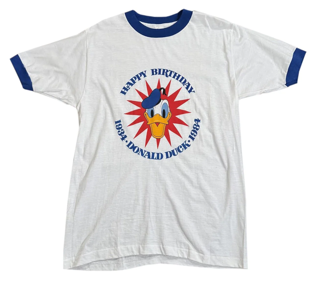 1984 Donald Duck Birth day tee.jpg