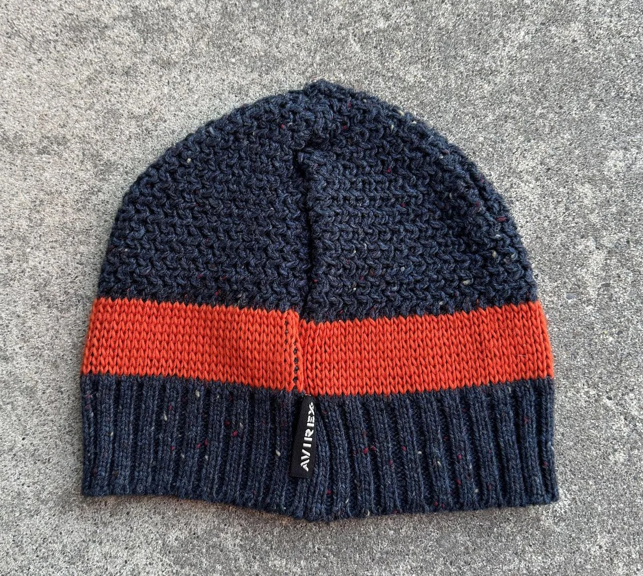 back of Avirex Beanie navy .jpg