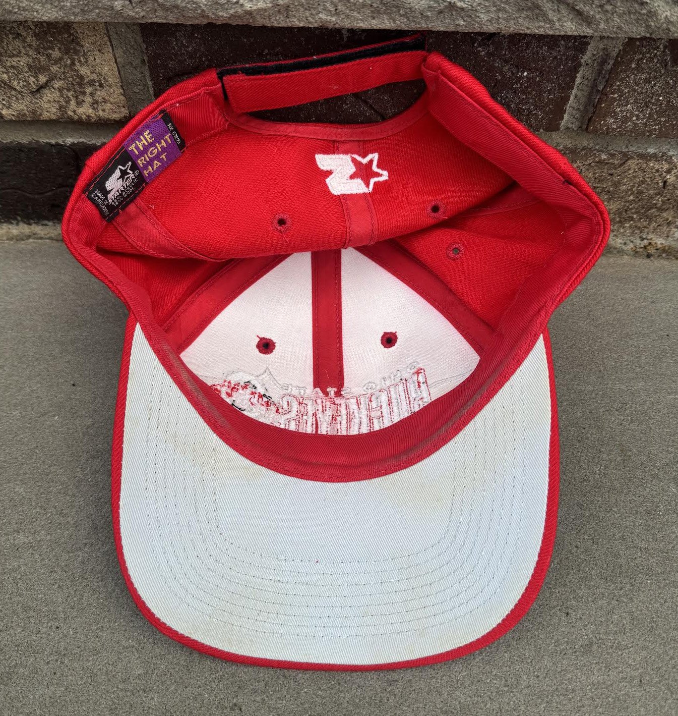 inside of Buckeyes hat.jpg