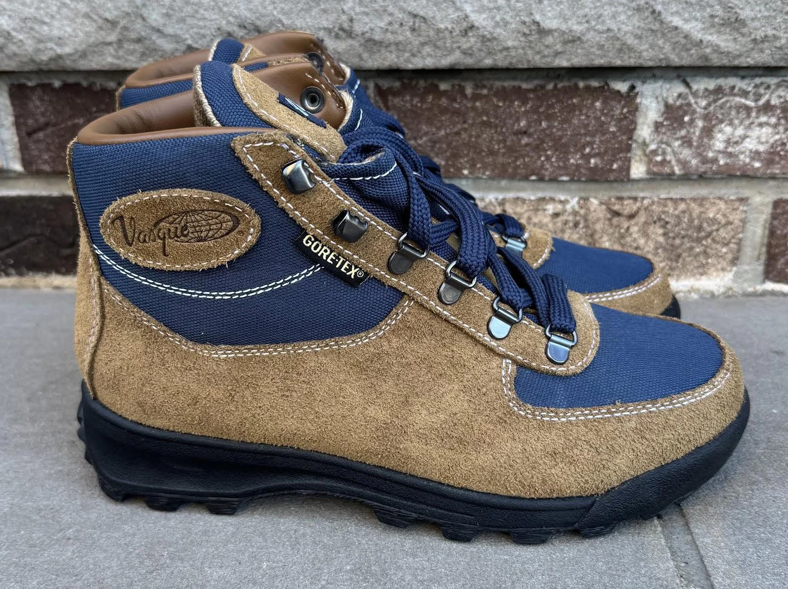 side Vasque 7114 Skywalk GTX Olive : Dress Blue (.jpg
