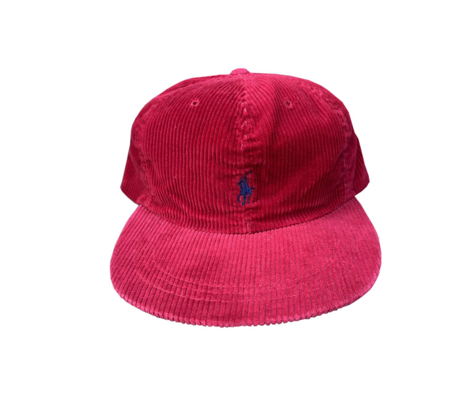 Vtg Polo Ralph Lauren Red Corduory hat.jpg