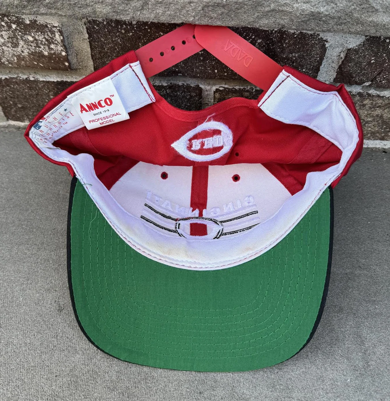 inside of Red Snapback .jpg