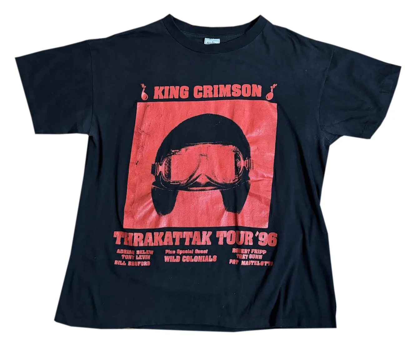 Vintage King Crimson Thrakattak Tour 1994 T Shirt (Size L) — RootsBK