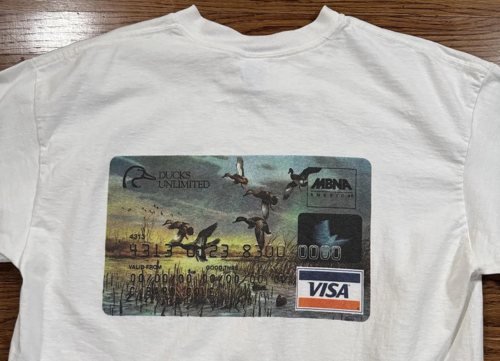Ducks Unlimited Promo Visa tee.jpg