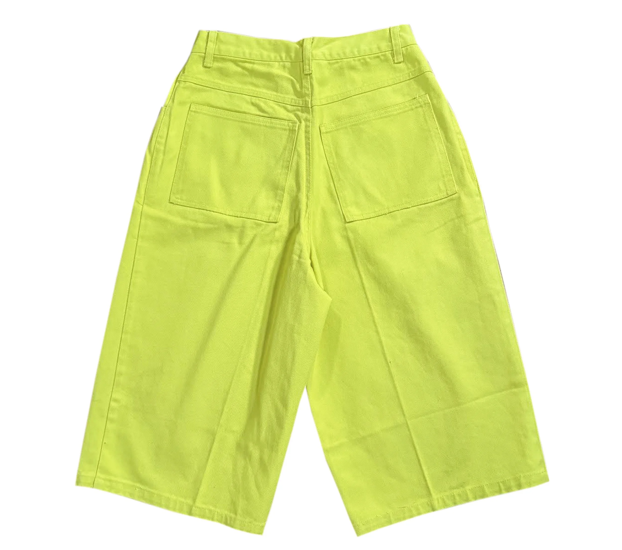 back of Bad Boyz yellow jean shorts .jpg