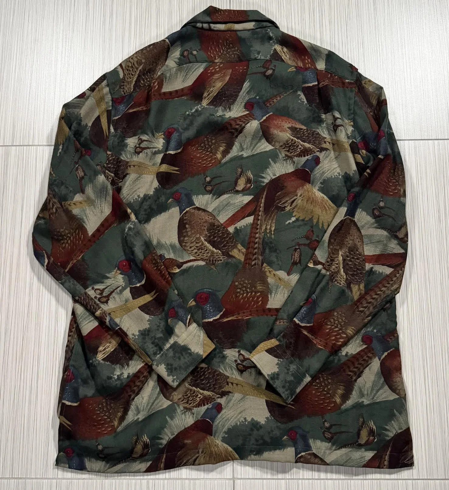 back of Ralph Lauren Duck Print Shirt.jpg