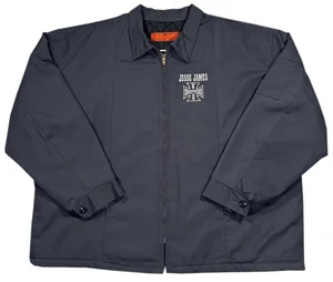 Vintage Red Kap West Coast Choppers Jesse James Grey Work Jacket 
